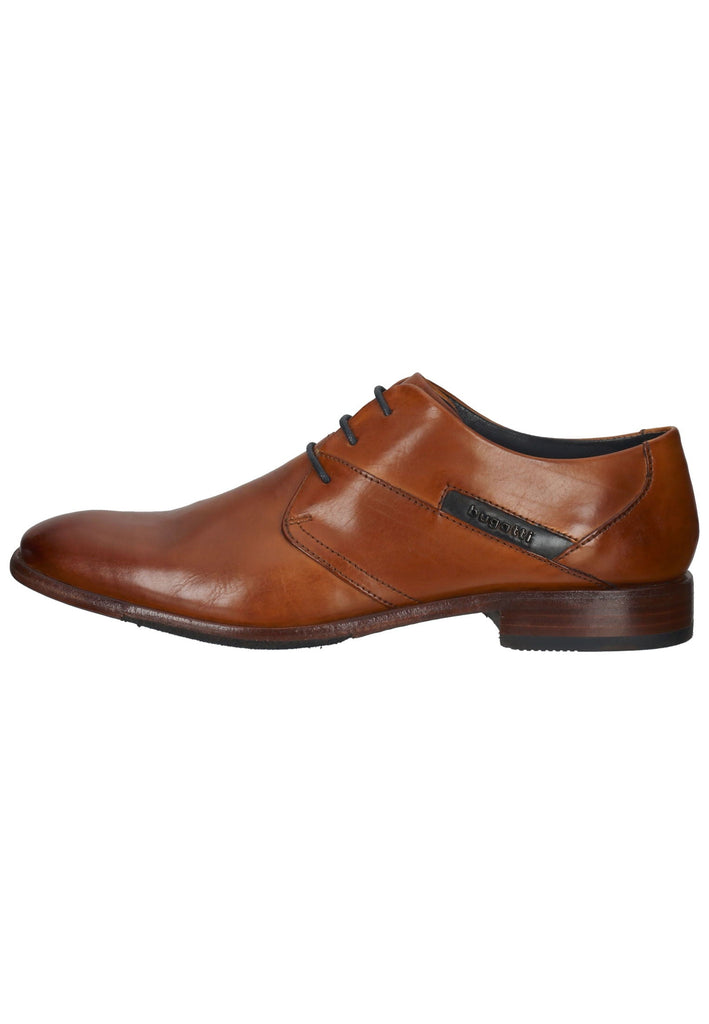 Bugatti Businessschuhe Nappaleder Cognac - surf4shoes