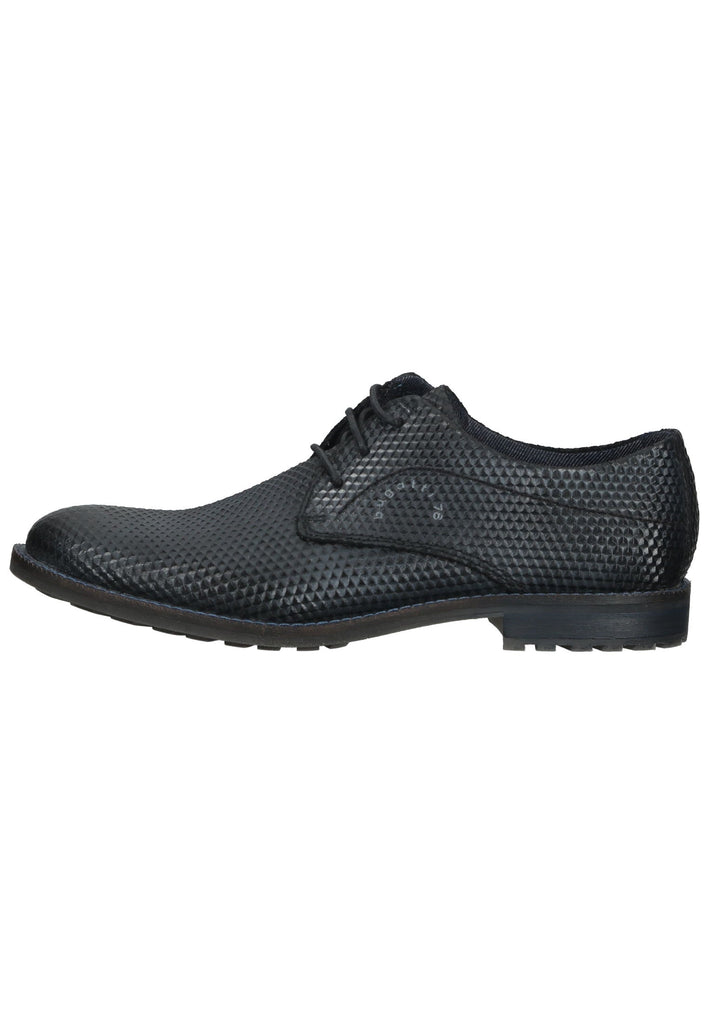 Bugatti Businessschuhe Leder Schwarz - surf4shoes