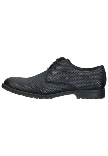 Bugatti Businessschuhe Leder Schwarz - surf4shoes