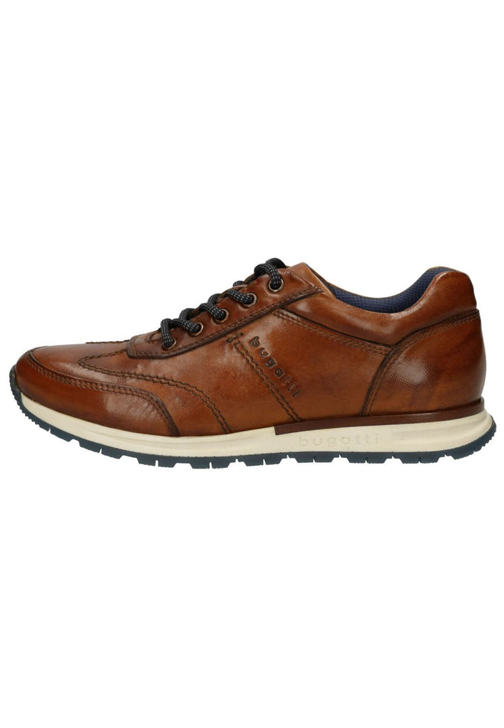 Bugatti Sneaker Nappaleder Cognac - surf4shoes