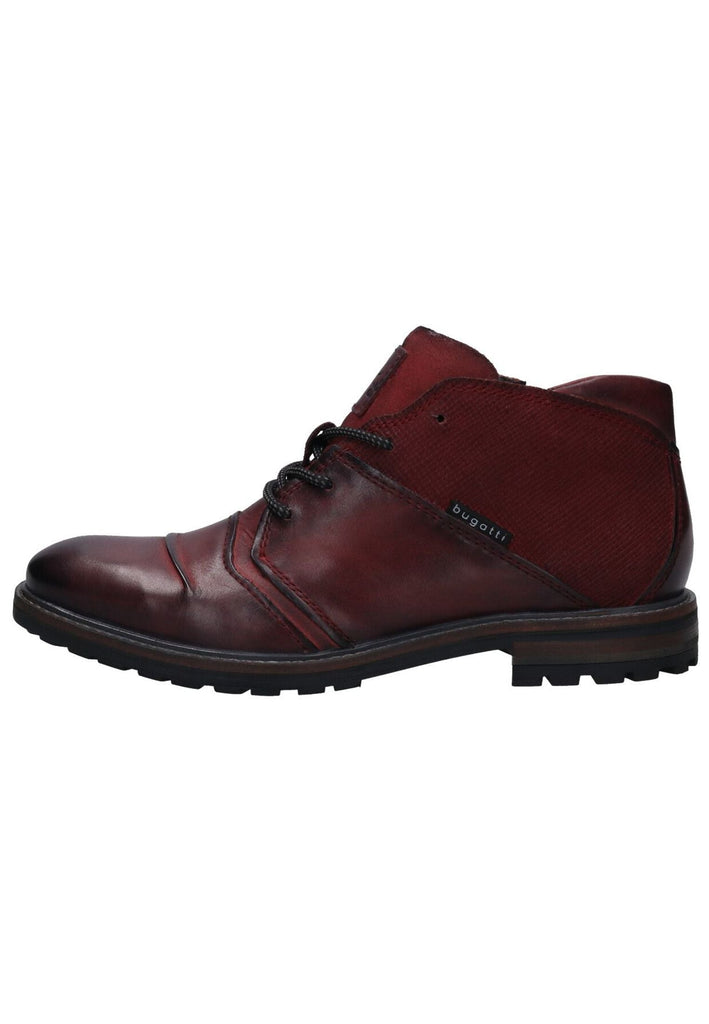 Bugatti Stiefelette Leder Rot - surf4shoes