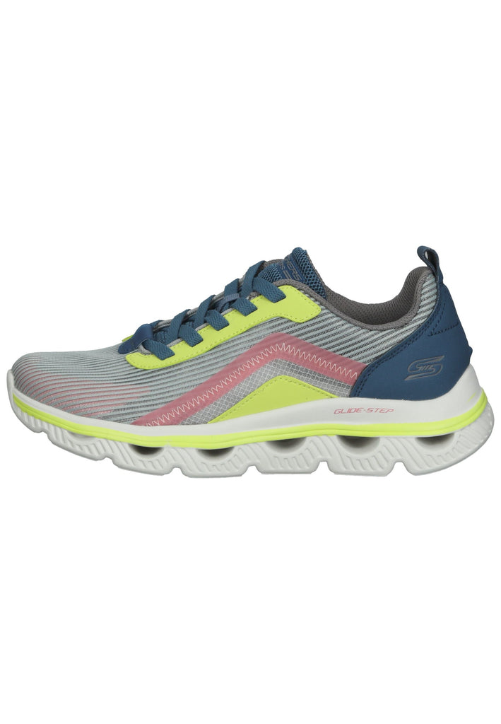 Skechers Sneaker Lederimitat/Textil Grau - surf4shoes