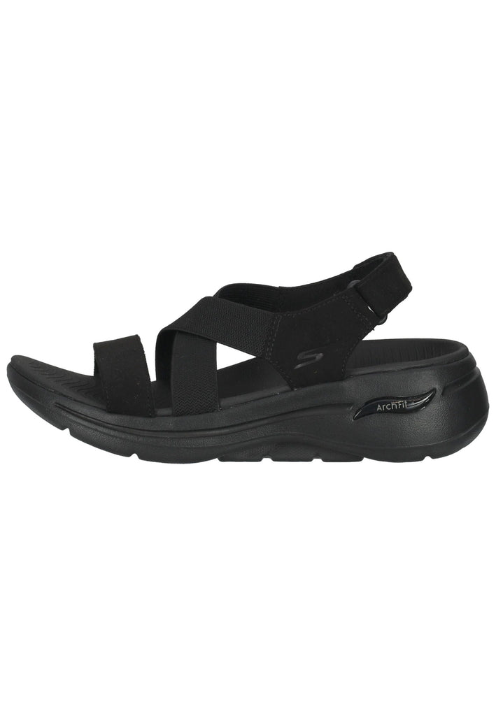 Skechers Sandalen Textil Schwarz - surf4shoes