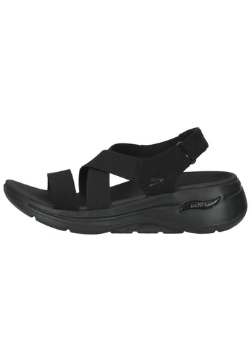 Skechers Sandalen Textil Schwarz - surf4shoes