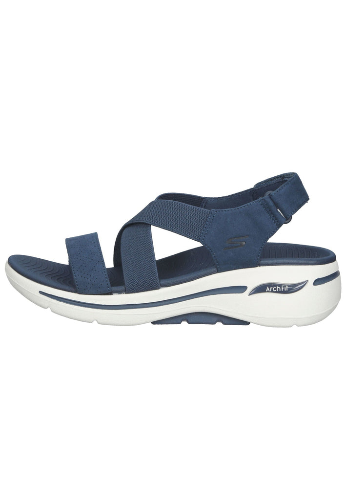 Skechers Sandalen Textil Blau - surf4shoes