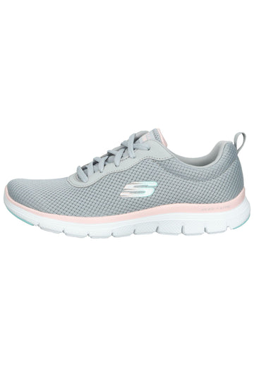 Skechers Sneaker Mesh Grau - surf4shoes