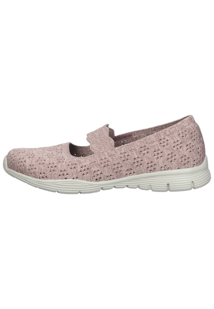 Skechers Ballerinas Textil Violett - surf4shoes