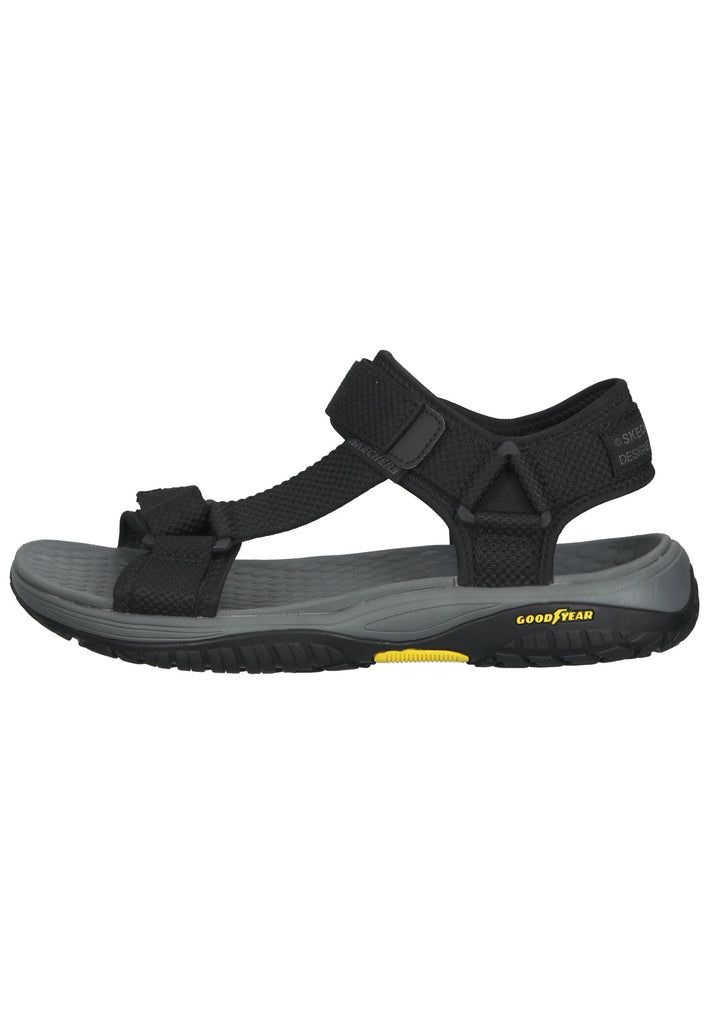 Skechers Sandalen Textil Schwarz - surf4shoes