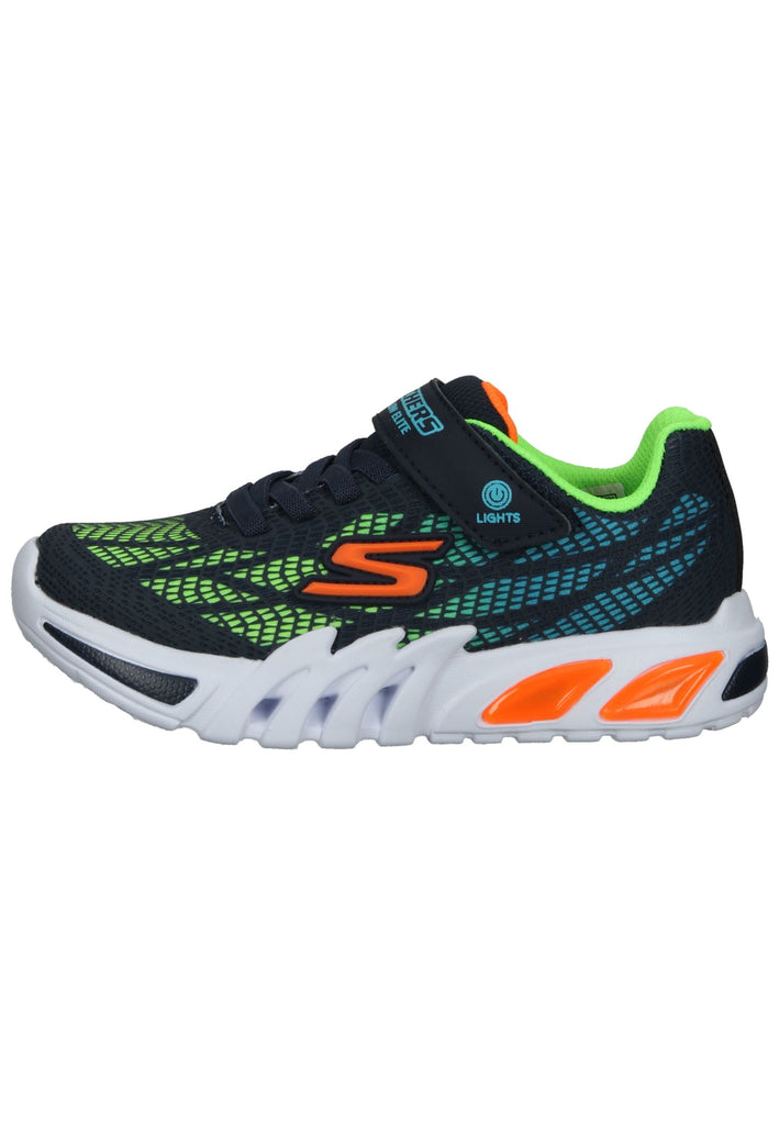 Skechers Sneaker Lederimitat Blau - surf4shoes