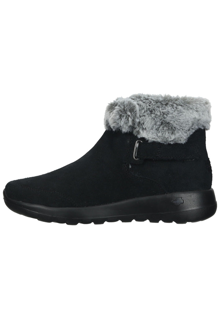 Skechers Stiefelette Veloursleder Schwarz Warmfutter - surf4shoes