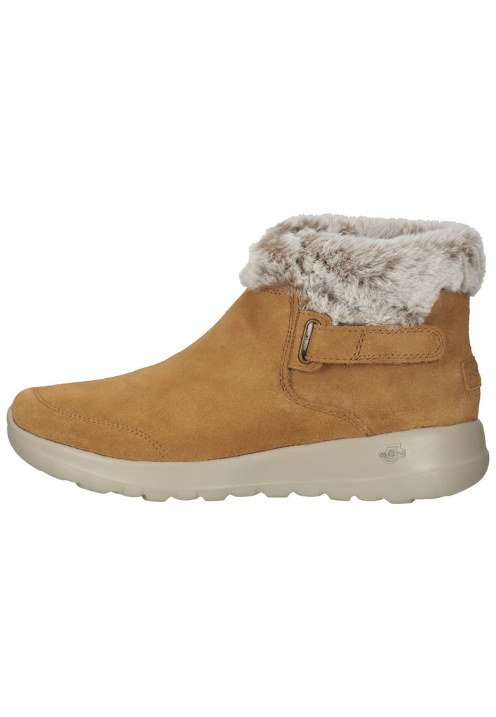 Skechers Stiefelette Veloursleder Chestnut Warmfutter - surf4shoes