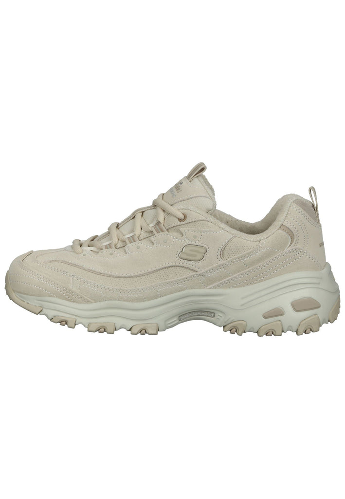 Skechers Sneaker Leder Beige - surf4shoes