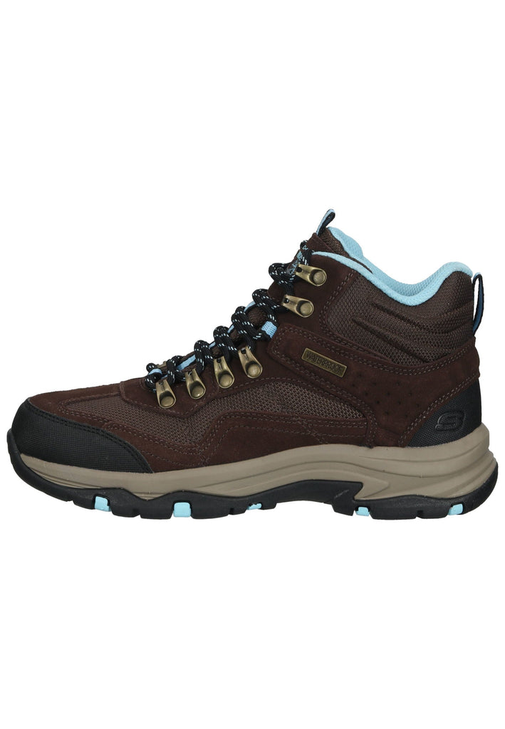 Skechers Wanderschuhe Leder Braun - surf4shoes