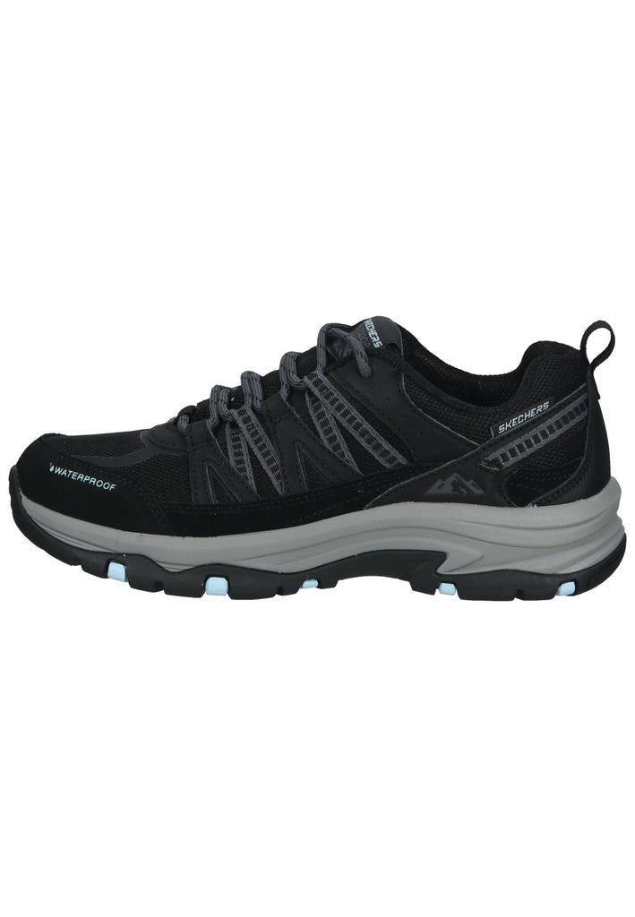 Skechers Wanderschuhe Textil Schwarz - surf4shoes