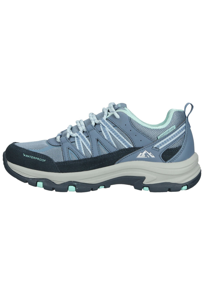 Skechers Wanderschuhe Textil Blau - surf4shoes