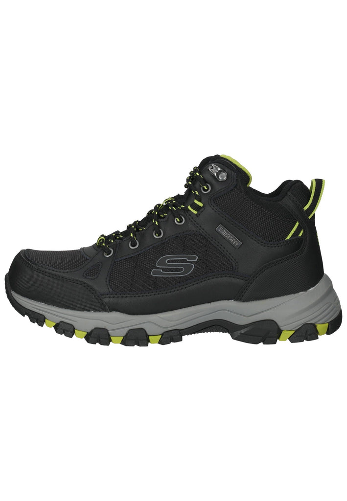Skechers Stiefelette Leder Schwarz - surf4shoes