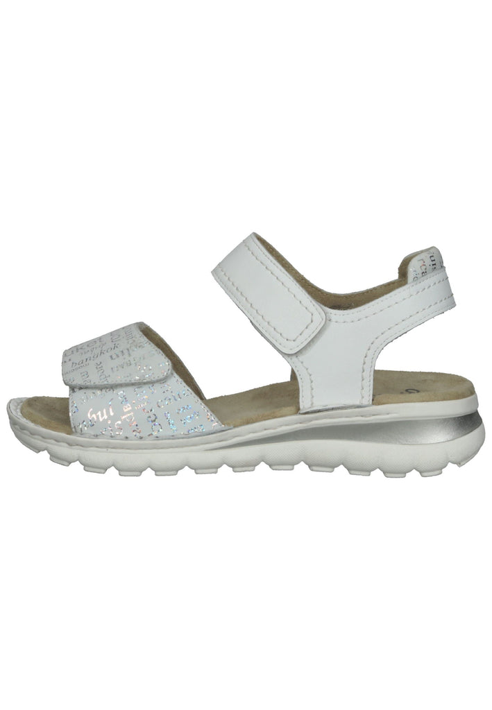 ara Sandalen Leder Grau/Weiß - surf4shoes