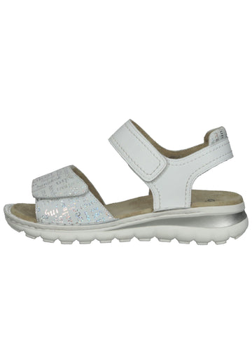 ara Sandalen Leder Grau/Weiß - surf4shoes