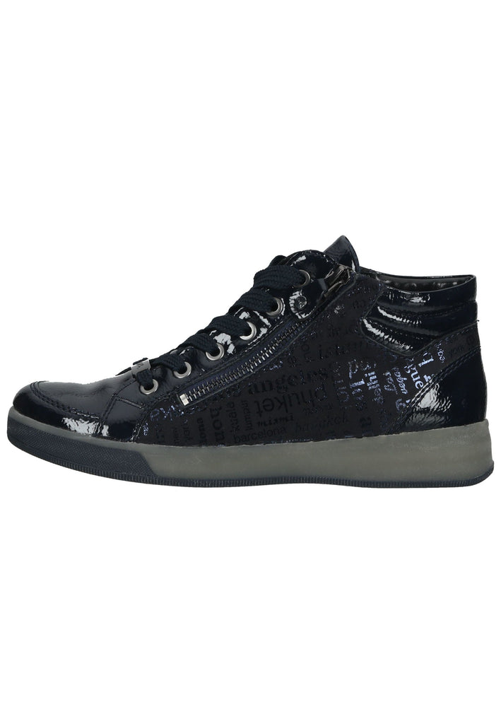 ara Sneaker Lederimitat Navy - surf4shoes