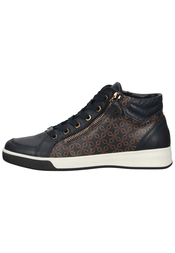 ara Sneaker Leder Blau - surf4shoes