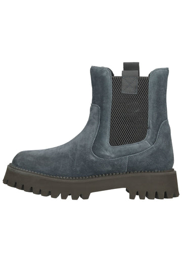 ara Stiefelette Veloursleder/Textil Grau - surf4shoes
