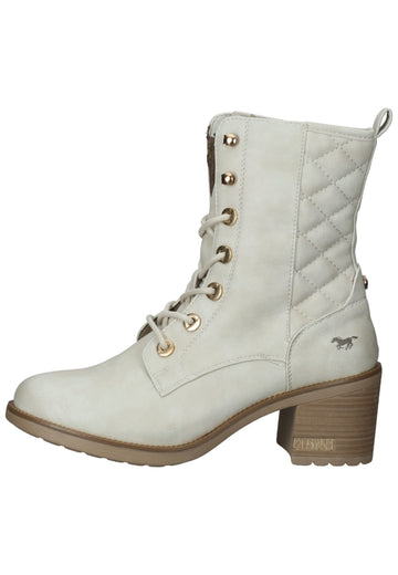 Mustang Stiefelette Lederimitat Ice - surf4shoes