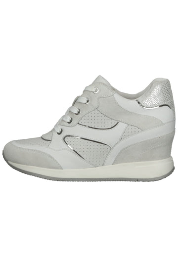 Geox Sneaker Leder/Textil Weiß - surf4shoes