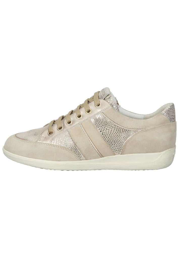 Geox Sneaker Leder/Synthetik Taupe - surf4shoes