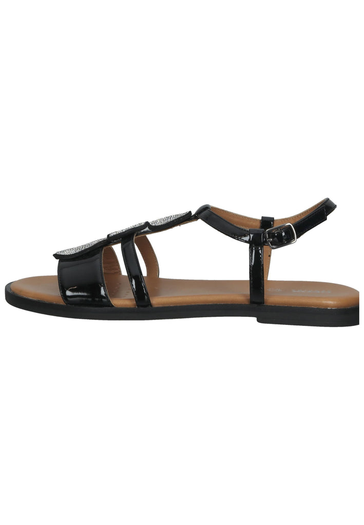 Geox Sandalen Leder Schwarz - surf4shoes