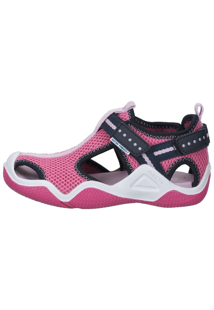 Geox Sandalen Lederimitat/Mesh Fuchsia - surf4shoes