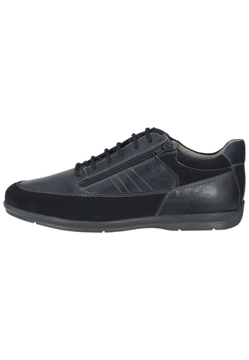 Geox Sneaker Leder/Synthetik Navy - surf4shoes