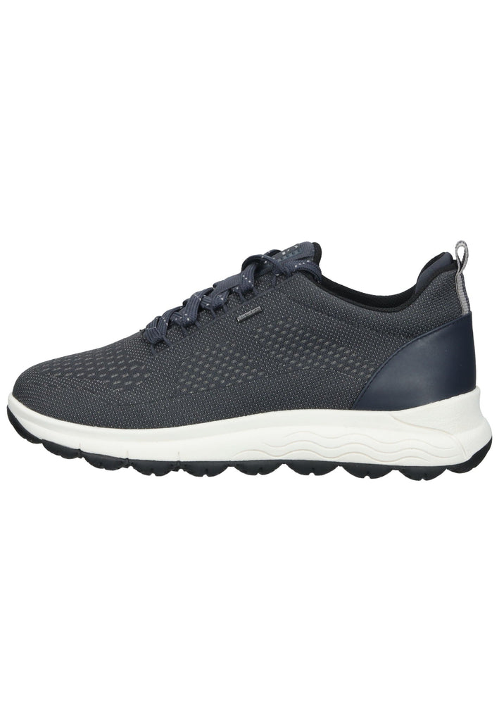 Geox Sneaker Leder/Textil Blau/Grau - surf4shoes