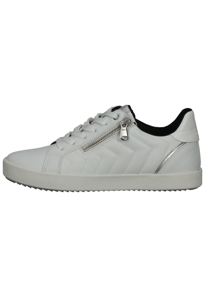 Geox Sneaker Lederimitat Weiß - surf4shoes