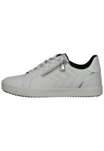 Geox Sneaker Lederimitat Weiß - surf4shoes