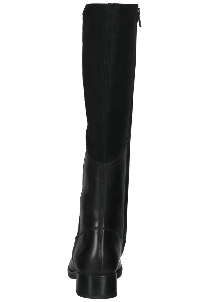 Geox Stiefel Leder Schwarz - surf4shoes