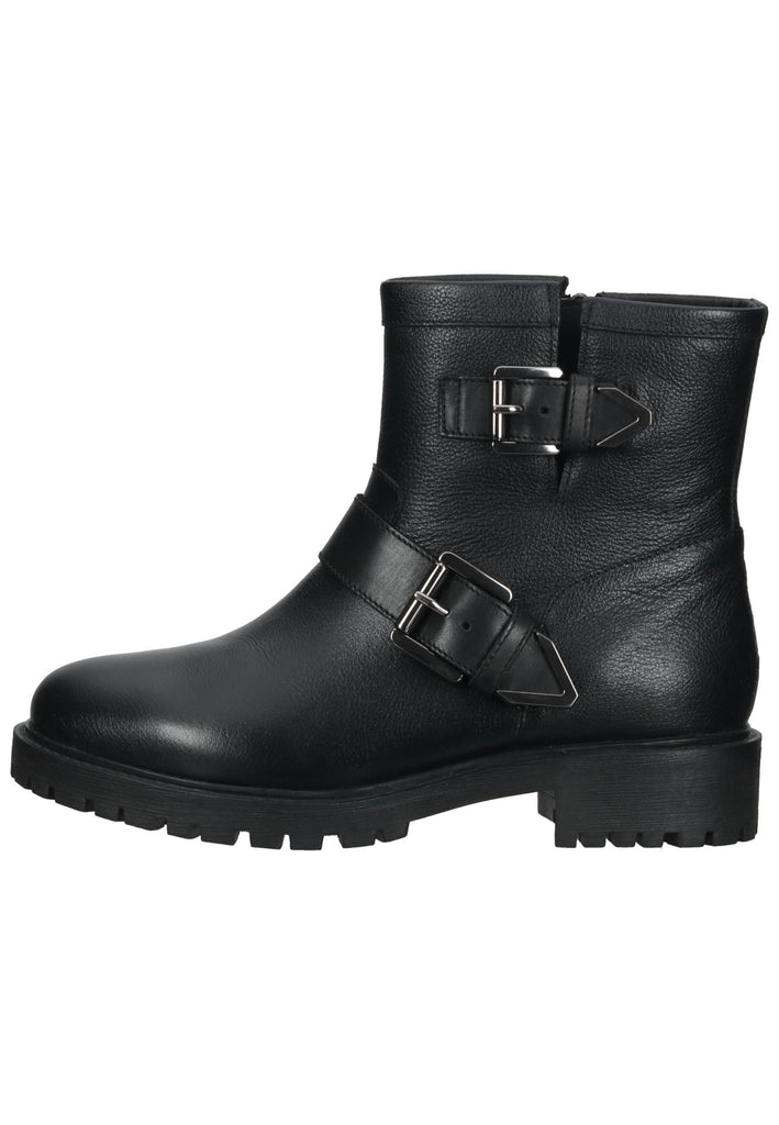 Geox Stiefelette Leder Schwarz - surf4shoes