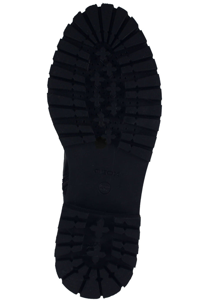 Geox Stiefelette Nappaleder Schwarz Warmfutter - surf4shoes