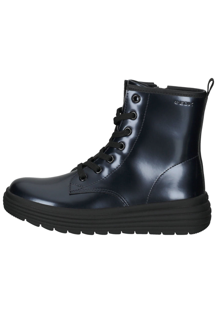 Geox Stiefelette Lederimitat Navy - surf4shoes
