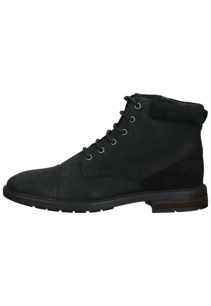Geox Stiefelette Leder Schwarz - surf4shoes