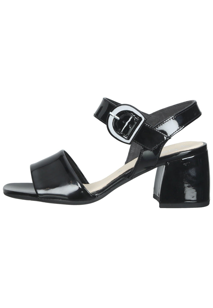 Gabor Sandalen Leder Schwarz - surf4shoes