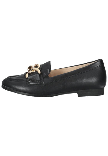 Gabor Slipper Nappaleder Schwarz - surf4shoes