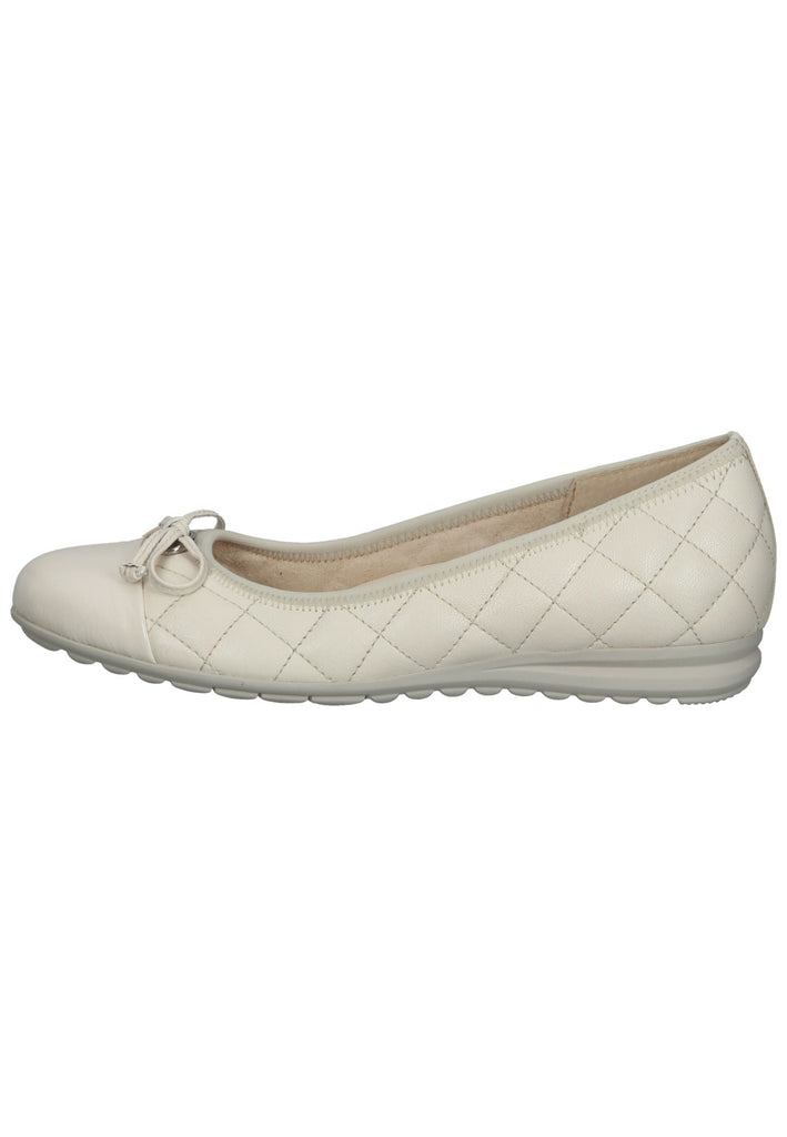 Gabor Ballerinas Nappaleder Hellbeige - surf4shoes