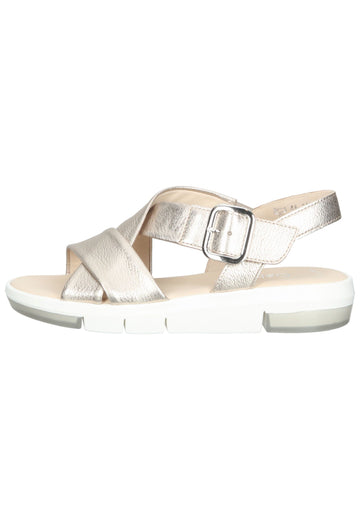 Gabor Sandalen Leder Gold - surf4shoes