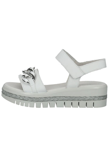 Gabor Sandalen Nappaleder Weiß - surf4shoes