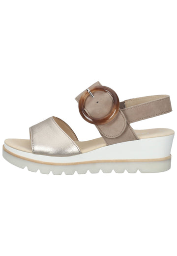Gabor Sandalen Leder Puder - surf4shoes