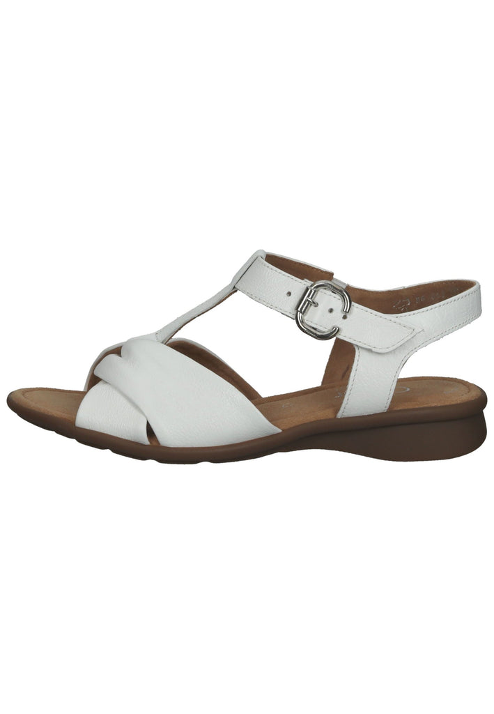 Gabor Sandalen Leder Weiß - surf4shoes