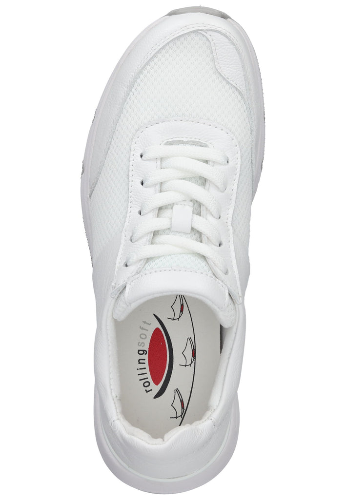 Gabor Sneaker Leder Weiß - surf4shoes