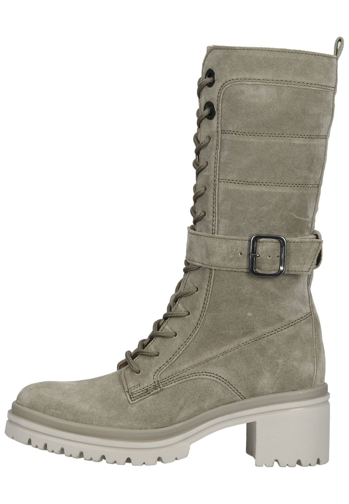 Gabor Stiefel Veloursleder Grün - surf4shoes