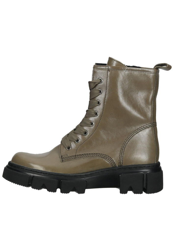 Gabor Stiefelette Nappaleder Grün - surf4shoes
