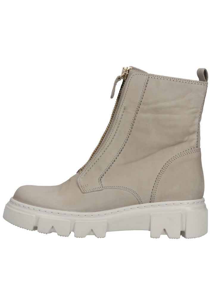 Gabor Stiefelette Nubukleder Leinen - surf4shoes